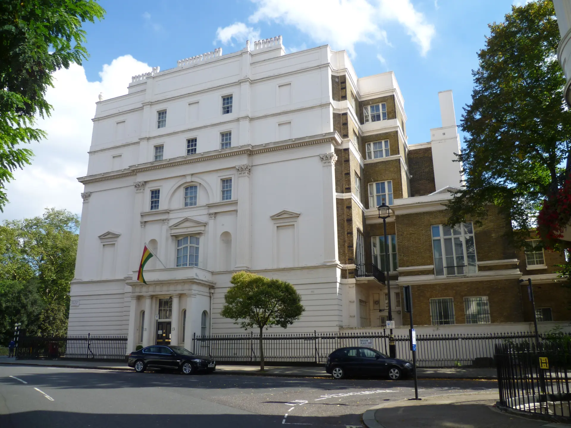 Ghana High Commission, London building