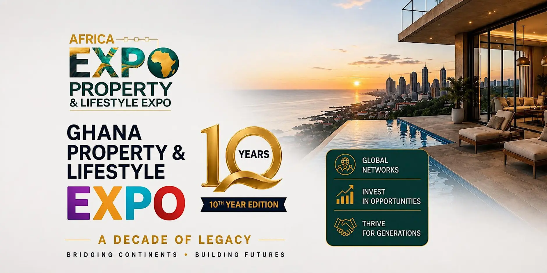 Ghana Property & Lifestyle Expo London 2026 — 10th Year Edition
